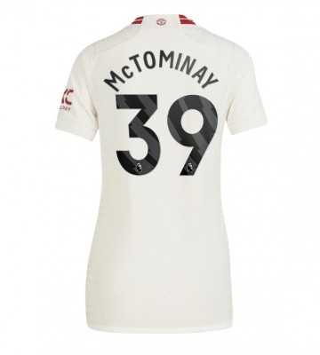 Manchester United Scott McTominay #39 Tercera Equipación Mujer 2023-24 Manga Corta